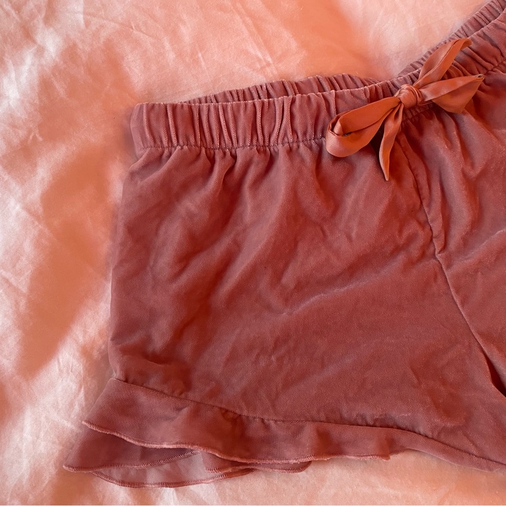 Pink Velvet VS PJ Shorts